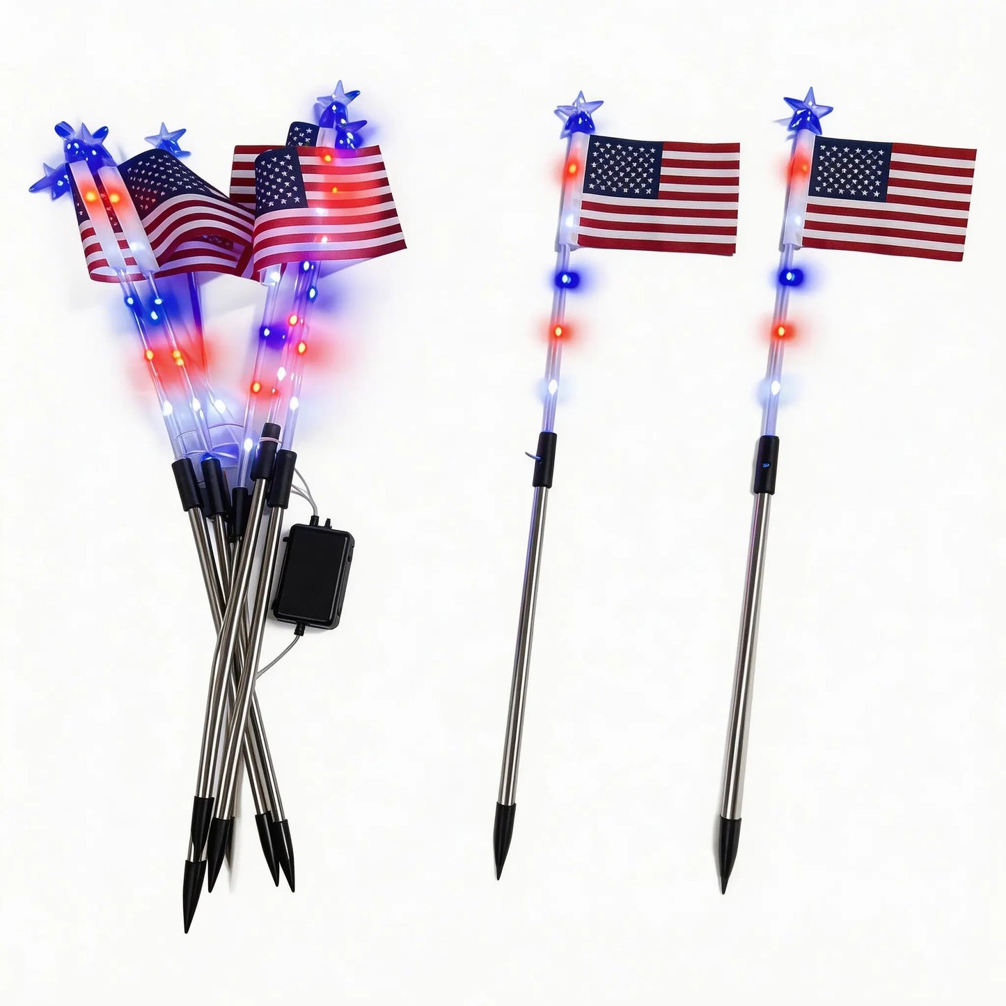 Solar Flag Lights