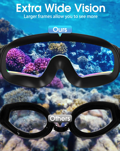 AquaVision swim goggles color option