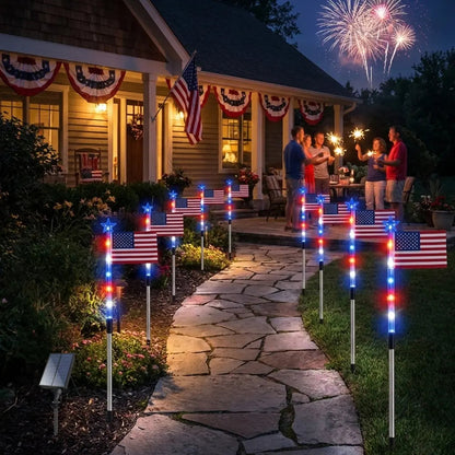 Solar Flag Lights