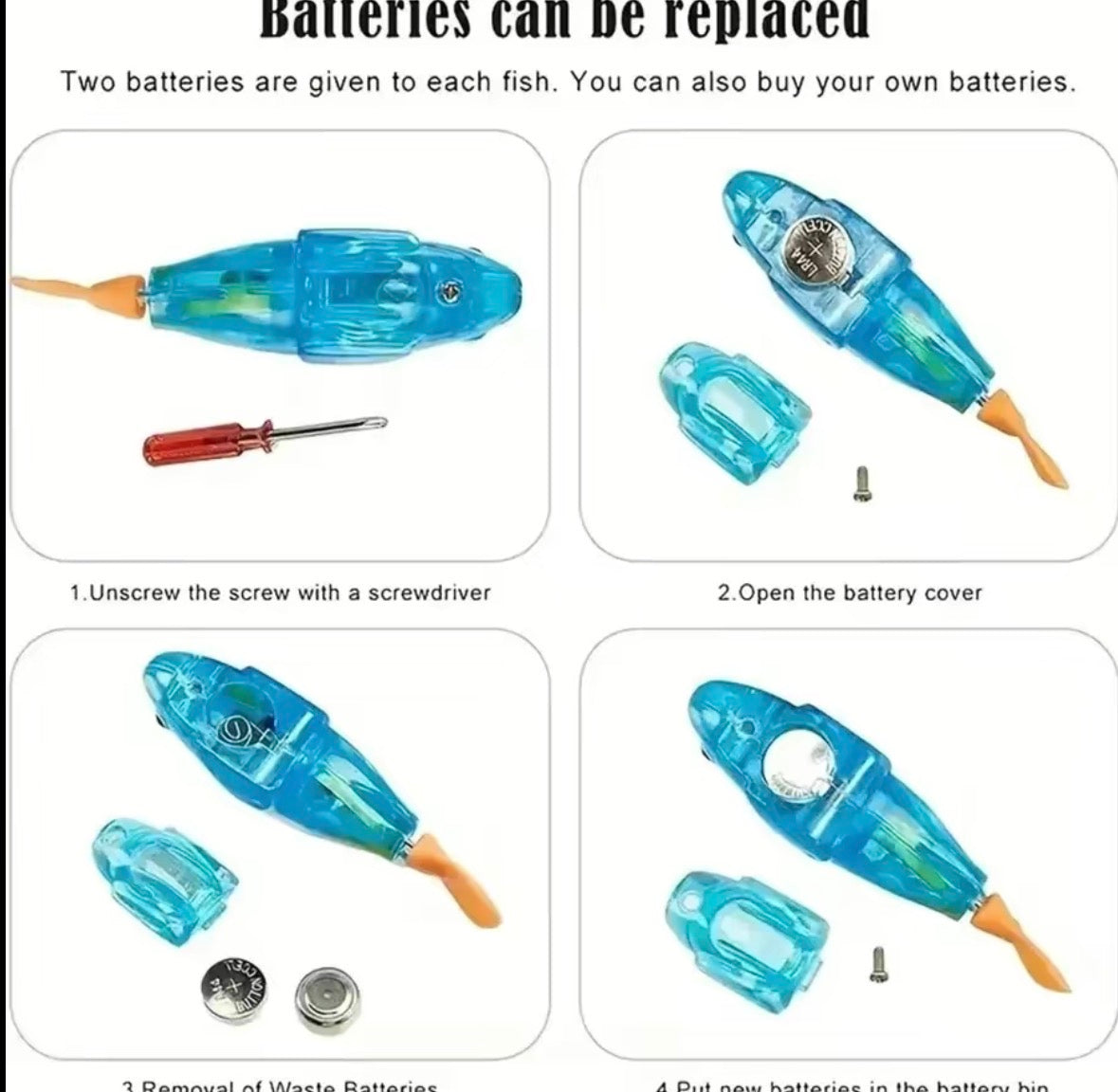 Magic Color-Change Fish
