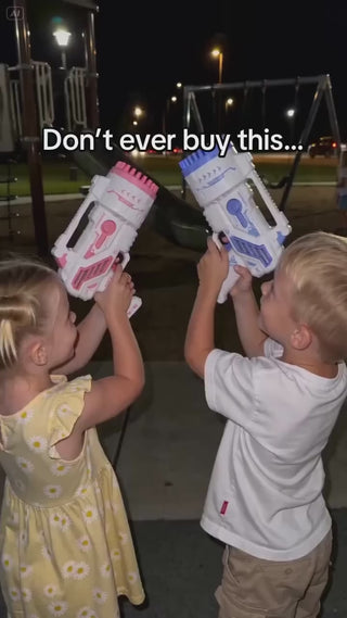 Automatic Bubble Blaster™ – 40 Hole Summer Bubble Gun video